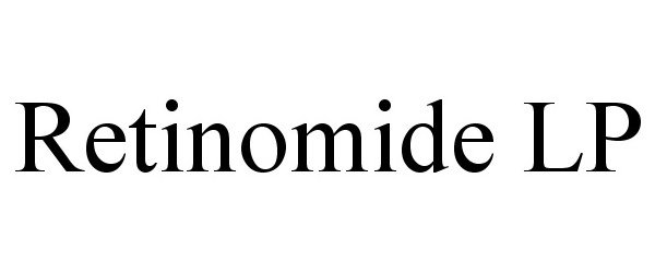 Trademark Logo RETINOMIDE LP