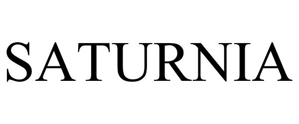Trademark Logo SATURNIA