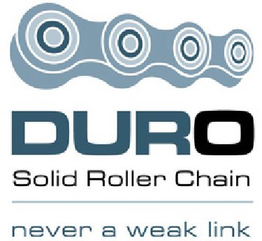  DURO SOLID ROLLER CHAIN NEVER A WEAK LINK