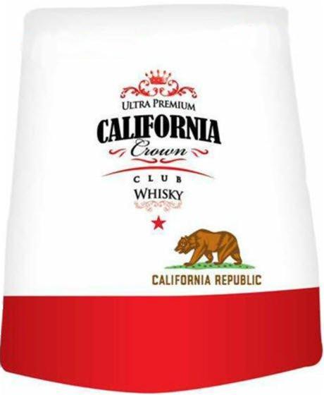 Trademark Logo ULTRA PREMIUM CALIFORNIA CROWN CLUB WHISKY CALIFORNIA REPUBLIC