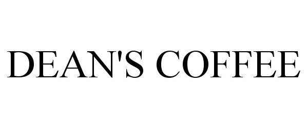 Trademark Logo DEAN'S COFFEE