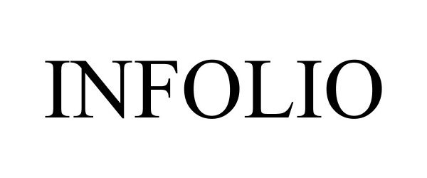 Trademark Logo INFOLIO