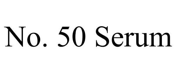  NO. 50 SERUM