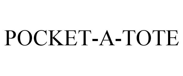 Trademark Logo POCKET-A-TOTE