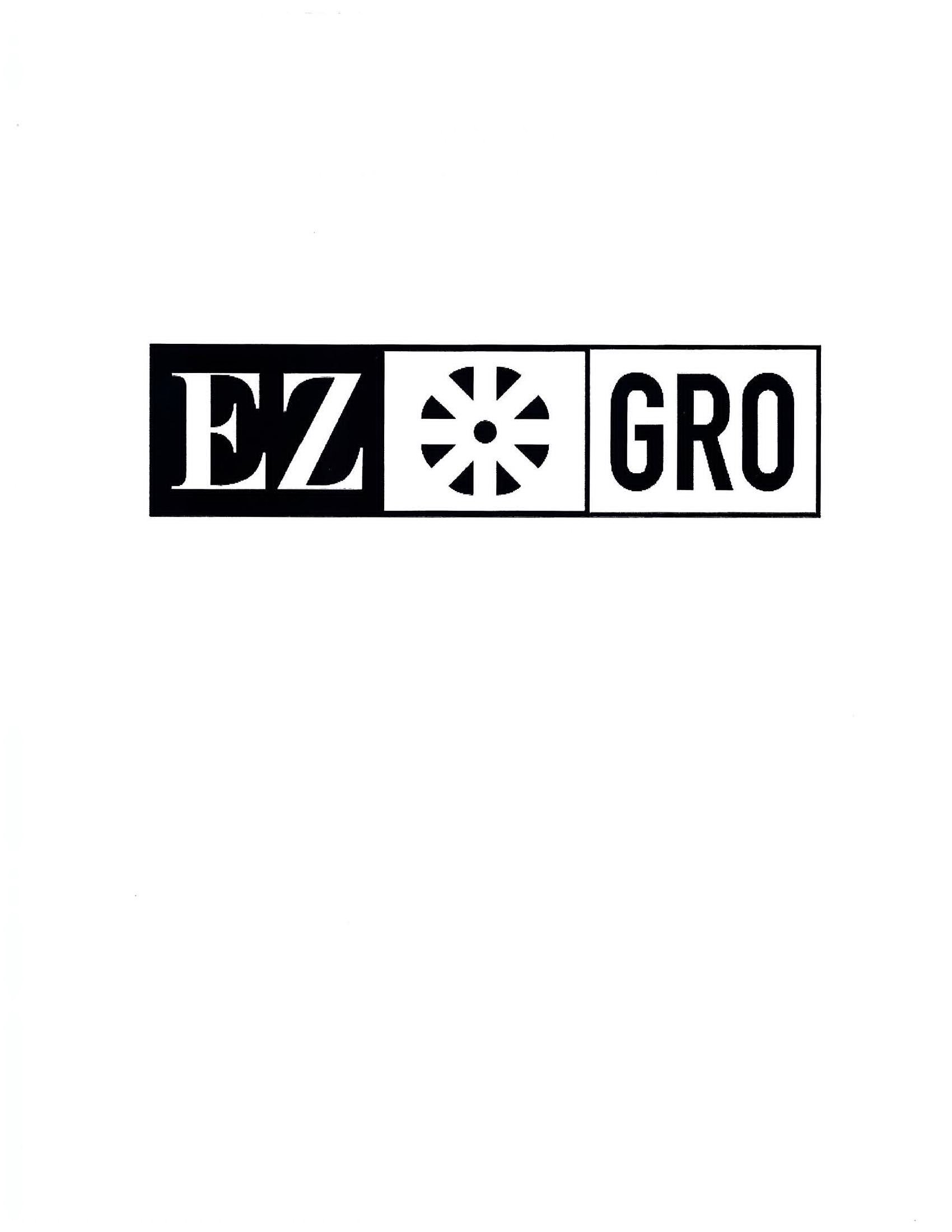 Trademark Logo EZ GRO
