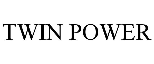 Trademark Logo TWIN POWER
