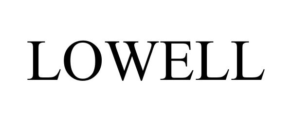 Trademark Logo LOWELL