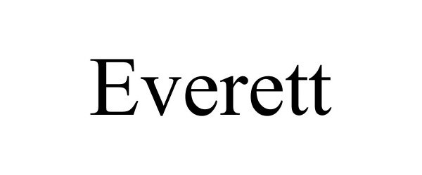 Trademark Logo EVERETT
