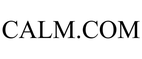 Trademark Logo CALM.COM