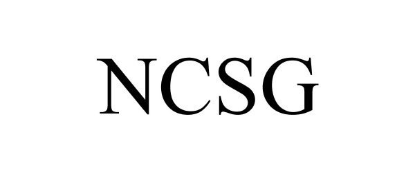 Trademark Logo NCSG