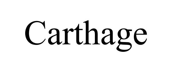 Trademark Logo CARTHAGE