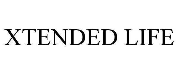 Trademark Logo XTENDED LIFE
