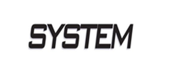 Trademark Logo SYSTEM