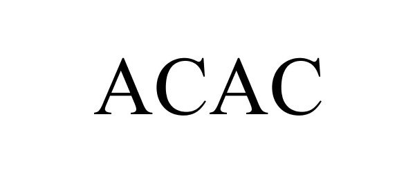 Trademark Logo ACAC