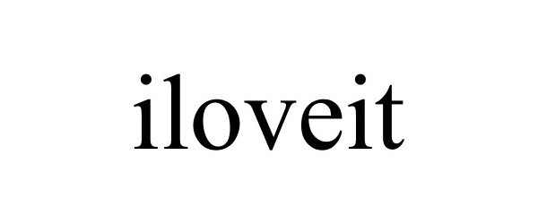 Trademark Logo ILOVEIT