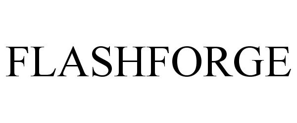 Trademark Logo FLASHFORGE