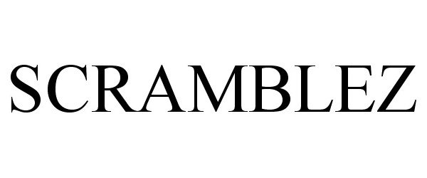 Trademark Logo SCRAMBLEZ