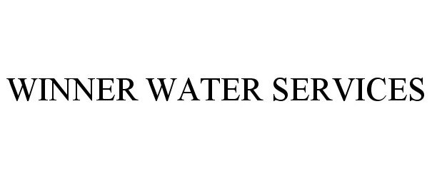 Trademark Logo WINNER WATER SERVICES