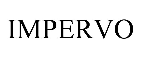 Trademark Logo IMPERVO