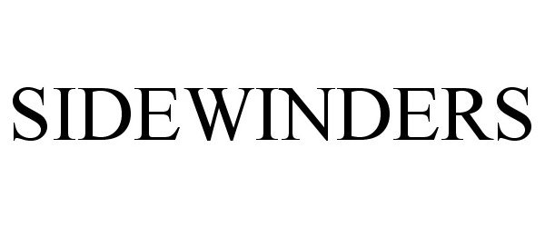 Trademark Logo SIDEWINDERS