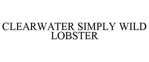  CLEARWATER SIMPLY WILD LOBSTER