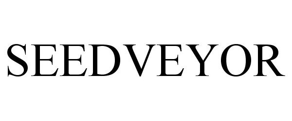 Trademark Logo SEEDVEYOR