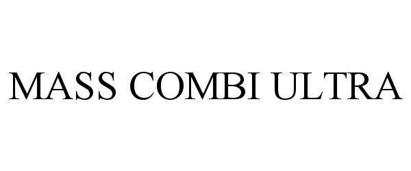Trademark Logo MASS COMBI ULTRA