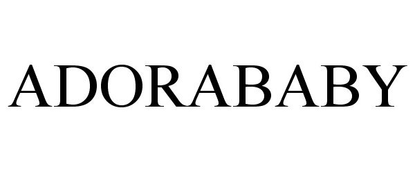 Trademark Logo ADORABABY