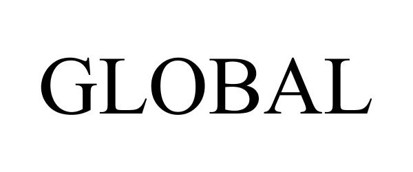 Trademark Logo GLOBAL