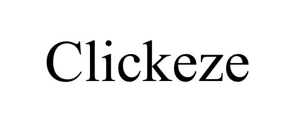 Trademark Logo CLICKEZE