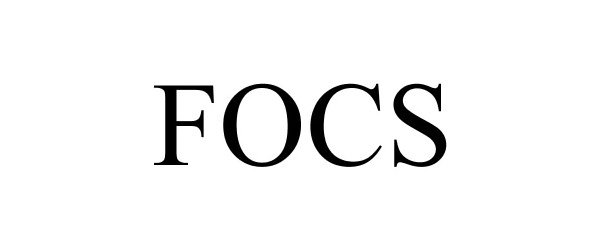 Trademark Logo FOCS
