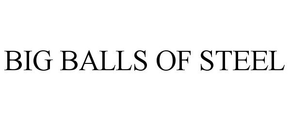 Trademark Logo BIG BALLS OF STEEL
