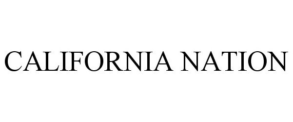  CALIFORNIA NATION