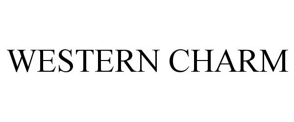 Trademark Logo WESTERN CHARM