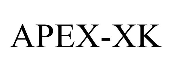 Trademark Logo APEX-XK