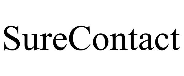 Trademark Logo SURECONTACT