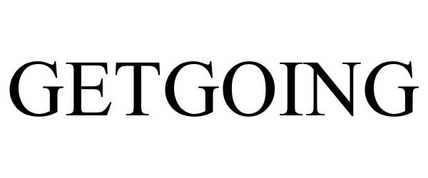 Trademark Logo GETGOING