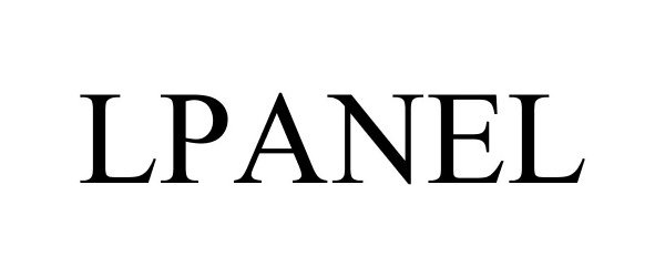 Trademark Logo LPANEL