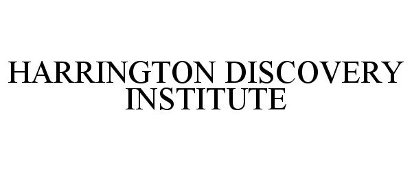 Trademark Logo HARRINGTON DISCOVERY INSTITUTE