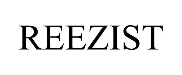 Trademark Logo REEZIST
