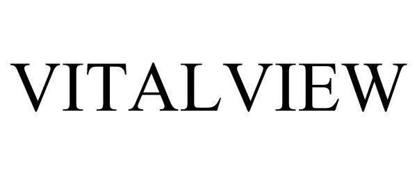 Trademark Logo VITALVIEW