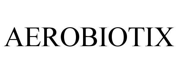 Trademark Logo AEROBIOTIX