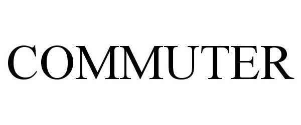 Trademark Logo COMMUTER