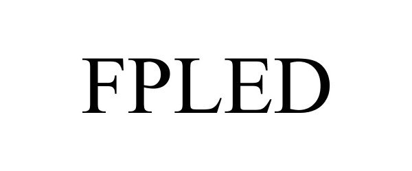 Trademark Logo FPLED