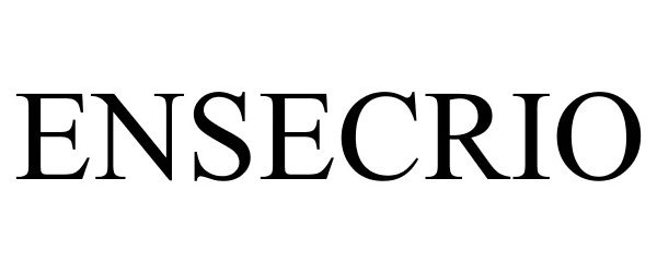 Trademark Logo ENSECRIO