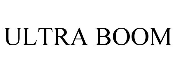 Trademark Logo ULTRA BOOM