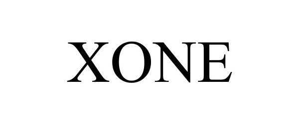 Trademark Logo XONE