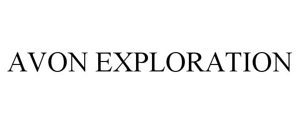 Trademark Logo AVON EXPLORATION