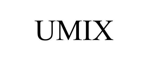 Trademark Logo UMIX