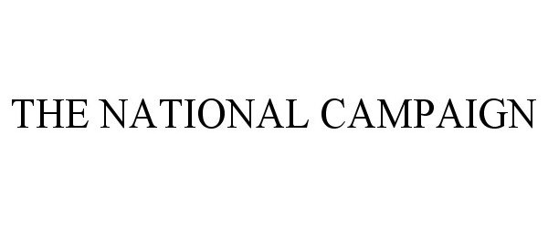 Trademark Logo THE NATIONAL CAMPAIGN